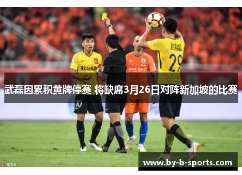 武磊因累积黄牌停赛 将缺席3月26日对阵新加坡的比赛